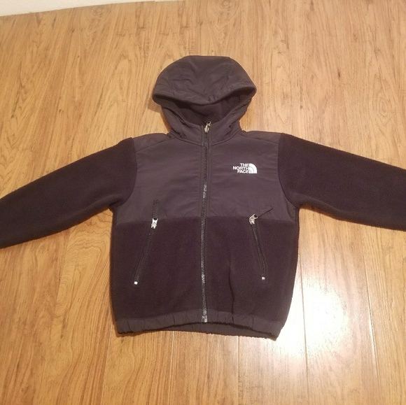 boys black north face